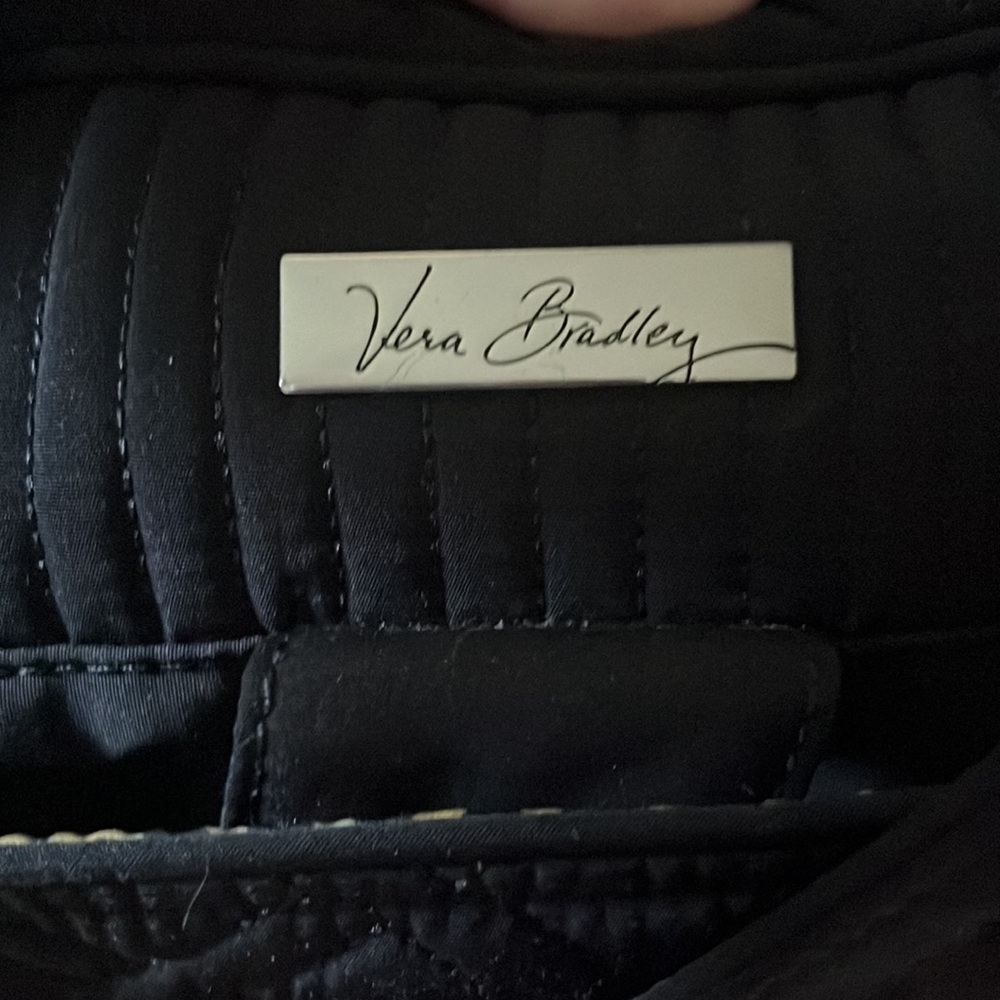 Black quilted Vera Bradley diaper bag! - Picture 4 of 4